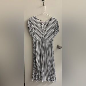 Nautical-striped Maternity sundress